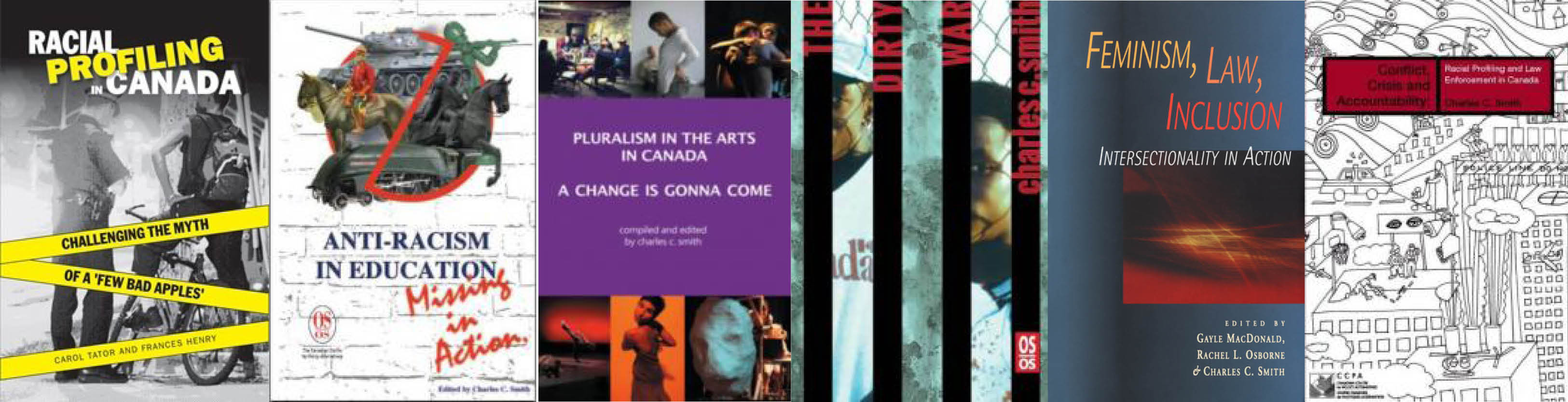 covers of 6 books which are listed below 